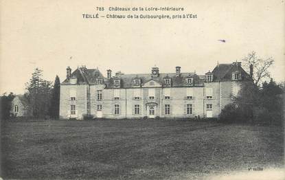 CPA FRANCE 44 "Teillé, château de la Guilbourgère"