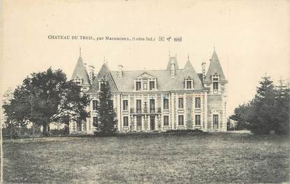 CPA FRANCE 44 "Machecoul, château du Treil"