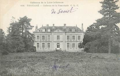 CPA FRANCE 44 "Thouaré, château de la Picauderie"