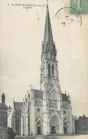 CPA FRANCE 44 "Sainte Pazanne, l'église"