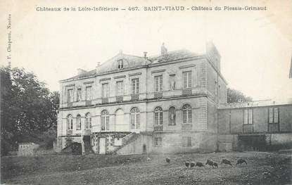 CPA FRANCE 44 "Saint Viaud, château de Plessis Grimaud"