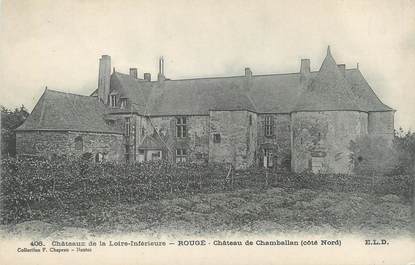 CPA FRANCE 44 "Rougé, château de Chamballan"