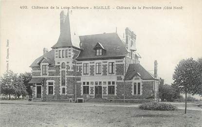 CPA FRANCE 44 "Riaillé, château de la Provôtière"