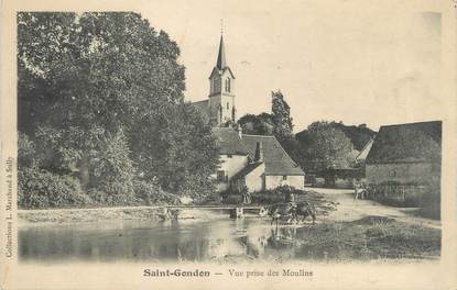 CPA FRANCE 44 "Saint Gondon, vue prise des Moulins"