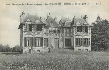 CPA FRANCE 44 "Saint Aignan, château de la Plinguetière"