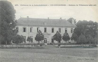 CPA FRANCE 44 "Les Sorinières, château de Villeneuve"