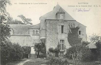 CPA FRANCE 44 "Sautron, château de la Grande Noë"
