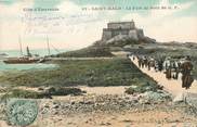 35 Ille Et Vilaine / CPA FRANCE 35 "Saint Malo, le fort du petit Bé"