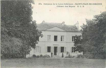 CPA FRANCE 44 "Saint Jean de Corcoué, château des Boyers"