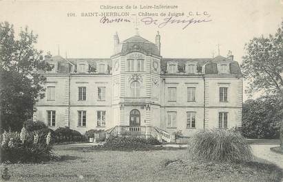 CPA FRANCE 44 "Saint Herblon, château de Juigné"