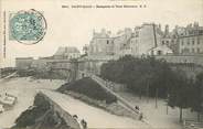 35 Ille Et Vilaine / CPA FRANCE 35 "Saint Malo, remparts et tour Bidouène"