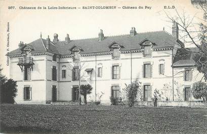 CPA FRANCE 44 "Saint Colombin, château du Pay"