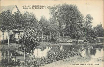 CPA FRANCE 44 "Saint Colombin, pont James"