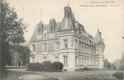 CPA FRANCE 44 "Environs de Nantes, château de la Saulzinière"