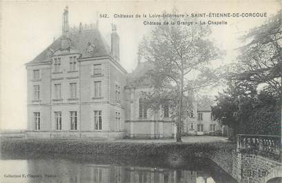 CPA FRANCE 44 "Saint Etienne de Corcoué, château de la Grange, la chapelle"
