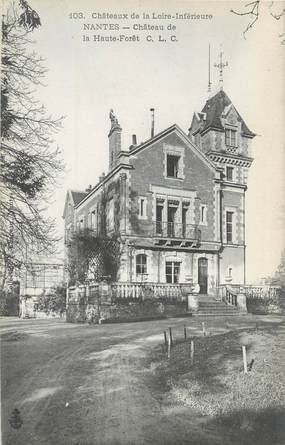 CPA FRANCE 44 "Nantes, château de la Haute forêt"