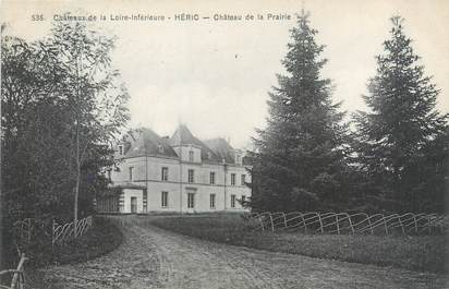 CPA FRANCE 44 "Héric, château de la Prairie"