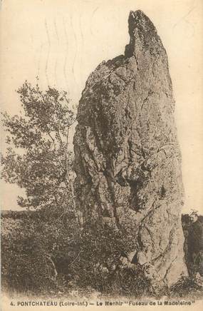 CPA FRANCE 44 "Pontchâteau, le menhir"