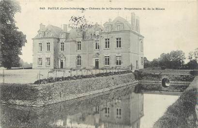 CPA FRANCE 44 "Paulx, château de la Caratrie"