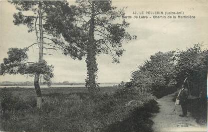 CPA FRANCE 44 "Le Pellerin, chemin de la Martinière"