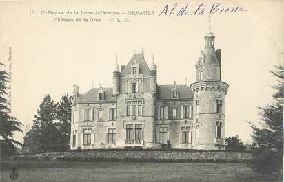 CPA FRANCE 44 "Orvault, château de la Grée"