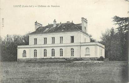 CPA FRANCE 44 "Ligné, château du Ponceau"
