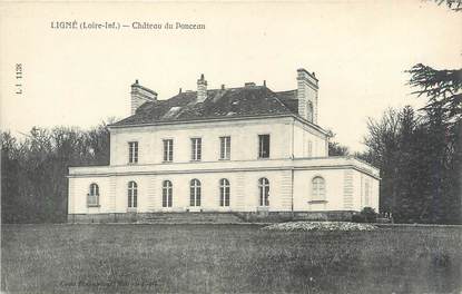 CPA FRANCE 44 "Ligné, château du Ponceau "