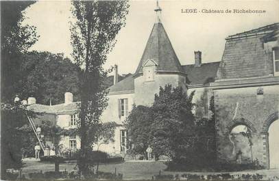 CPA FRANCE 44 "Legé, château de Richebonne"