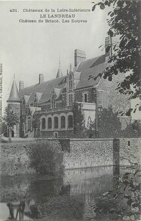 CPA FRANCE 44 "Le Landreau, château de Briacé, les Douves"