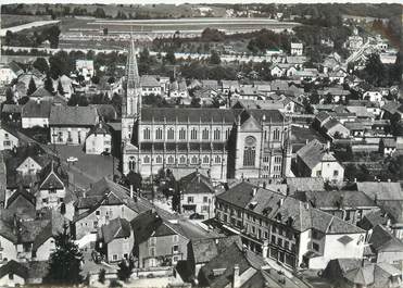 CPSM FRANCE 25 "Pont de Roide, le centre et l'église"