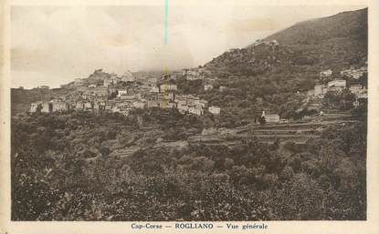 CPA FRANCE 20 "Corse, Rogliano, vue générale"