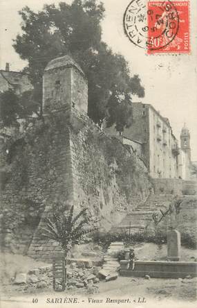 CPA FRANCE 20 "Corse, Sartène, vieux remparts"