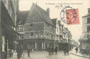 18 Cher CPA FRANCE 18 "Bourges, vieilles maisons, place Gordaine"