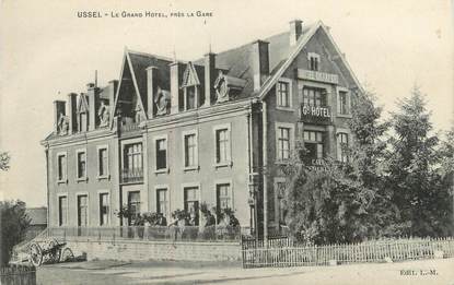 CPA FRANCE 19 "Ussel, le grand hôtel"