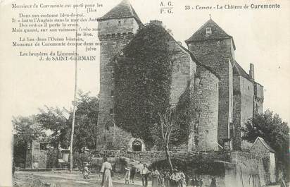 CPA FRANCE 19 "Le château de Curemonte"