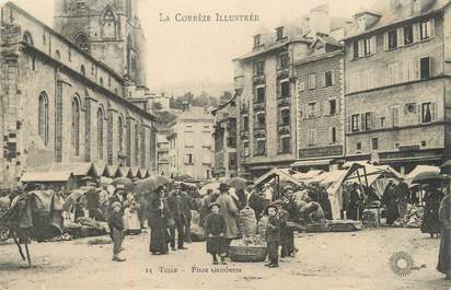 CPA FRANCE 19 "Tulle, place Gambetta"