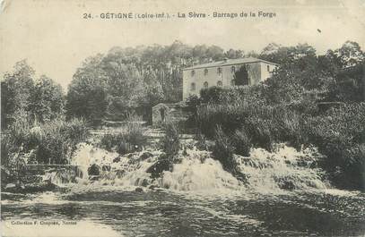 CPA FRANCE 44 '"Gétigné, la Sèvre, barrage de la Forge"
