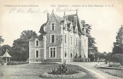 CPA FRANCE 44 "Erbray, château de la Haie Besnoue"