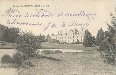 CPA FRANCE 44 "Château des Dervallières"