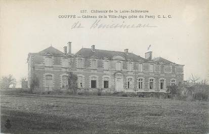 CPA FRANCE 44 "Couffé, château de la Ville Jégu"