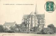 44 Loire Atlantique CPA FRANCE 44 "Couffé, le presbytère et le chevet de l'église"