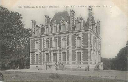 CPA FRANCE 44 "Nantes, château de la Close"