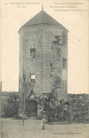 CPA FRANCE 44 "Château Thébaud, tour de la Chasseloire"