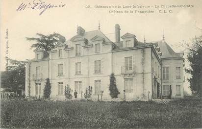 CPA FRANCE 44 "La Chapelle sur Erdre, château de la Pannetière"