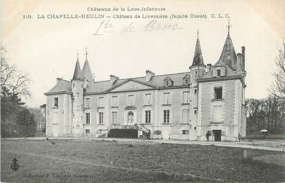 CPA FRANCE 44 "La Chapelle Heulin, château de Livernière"