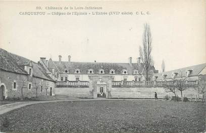 CPA FRANCE 44 "Carquefou, château de l'Epinais, l'entrée"