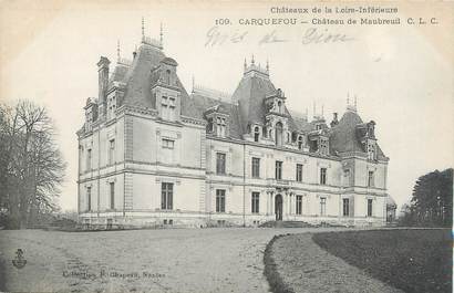 CPA FRANCE 44 "Carquefou, château de Maubreuil "