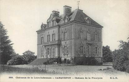 CPA FRANCE 44 "Carquefou, château de la Fleuryais"