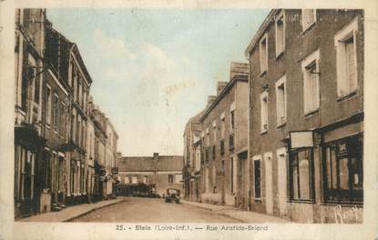 CPA FRANCE 44 "Blain, rue Aristide Briand"