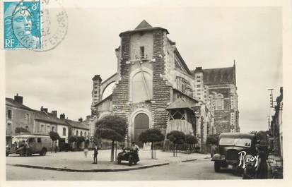 CPSM FRANCE 44 "Blain, l'église et la place"